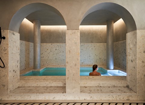A night at the spa