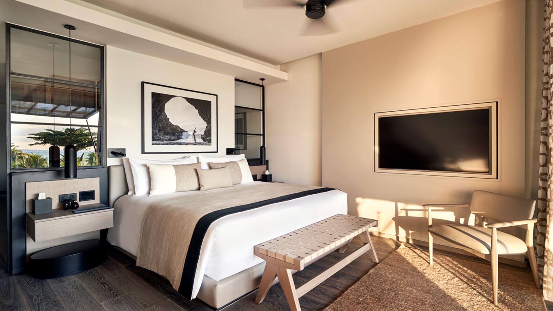 Room view of LUX* Ocean Junior Suite, LUX* Grand Baie