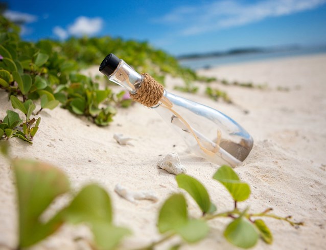 message in a bottle