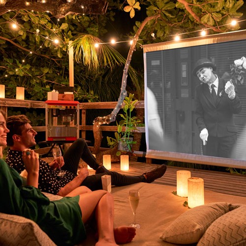 Cinema Paradiso in the Tree house